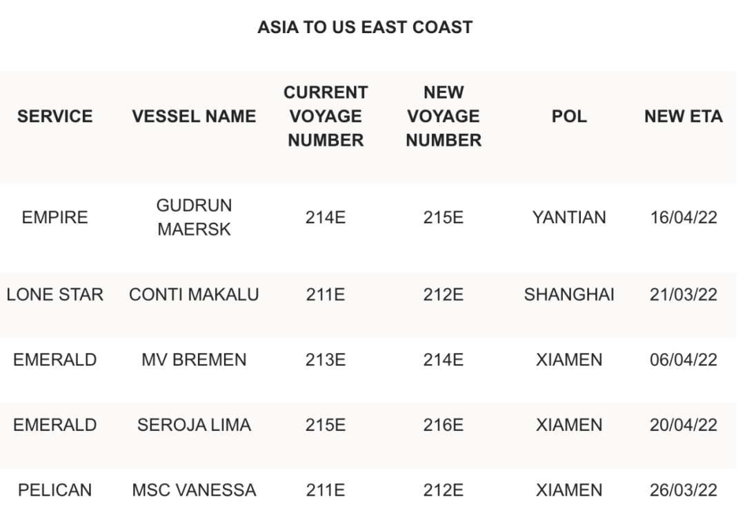 MSC adjusts routes from Asia to the US East Coast ~!phoenix_varIMG3!~