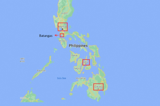 Ports in Southeast Asia-Philippines 東南アジアの港 - フィリピン