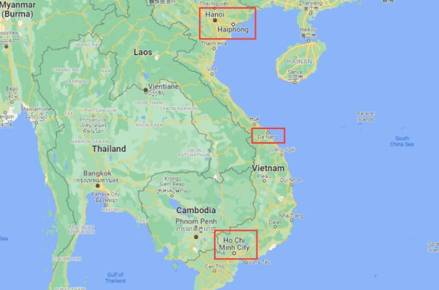 Ports in Southeast Asia-Vietnam 東南アジアの港 - ベトナム