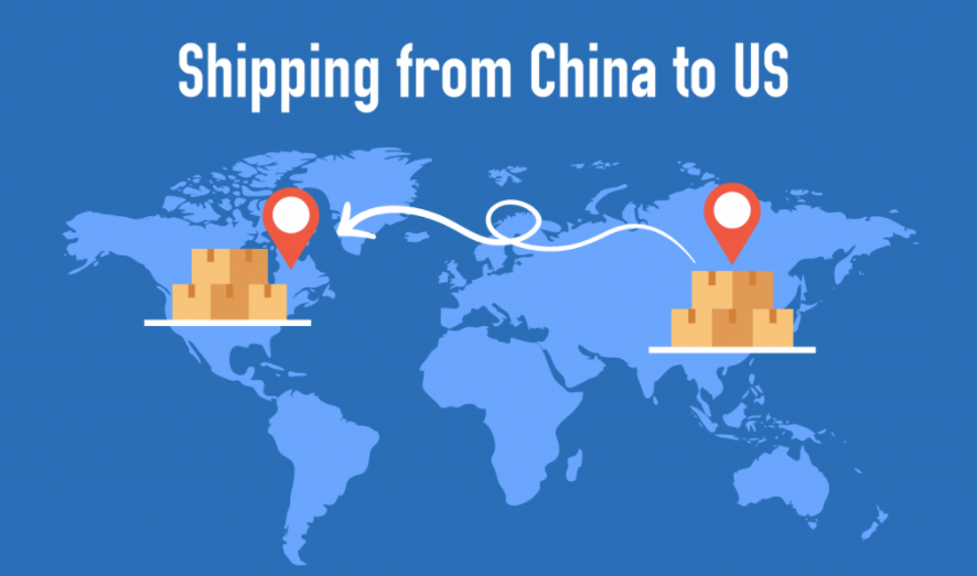 Shipping from China to USA 中国から米国への配送