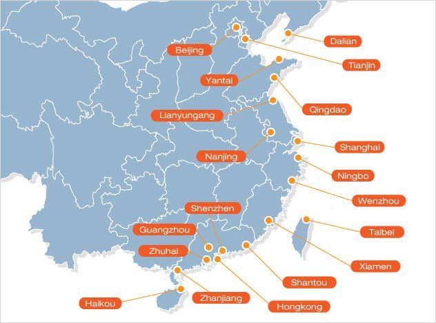 Figure-9-Sea-Ports-in-China 図-9-中国の港湾