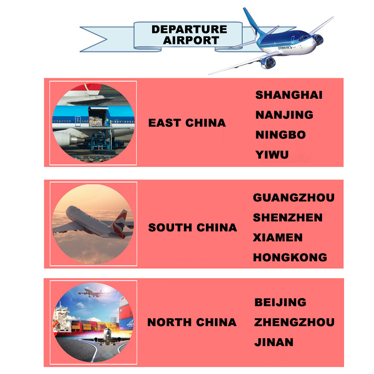 DEPARTURE AIRPORT FROM CHINA 中国からの空港出発