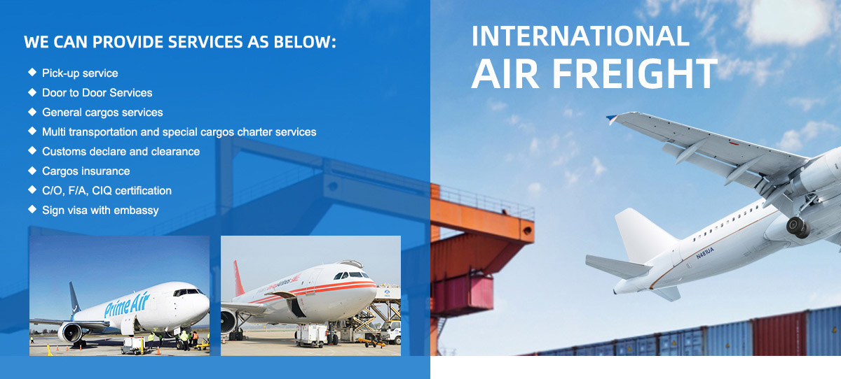 INTERNATIONAL AIR FREIGHT 国際航空貨物