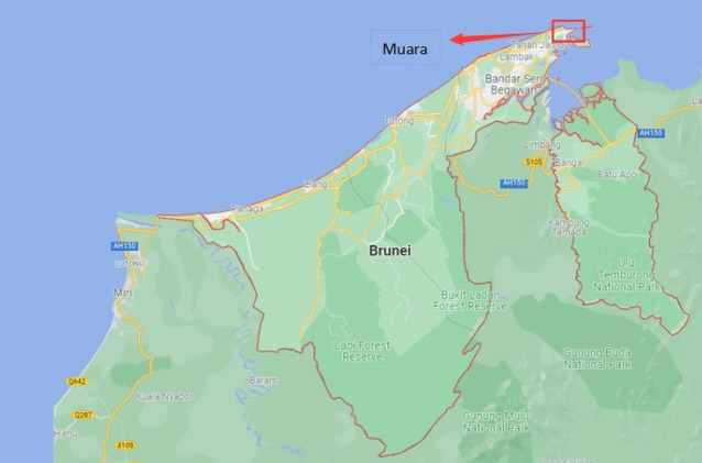 Ports in Southeast Asia-Brunei 東南アジアの港 - ブルネイ