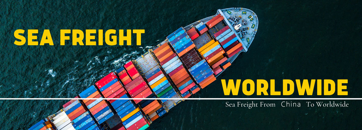 Sea Freight from China to worldwide 中国から世界への船便