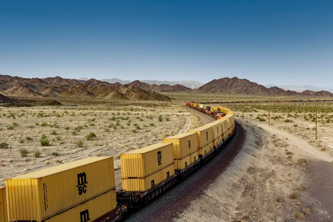 MSC launches sea-rail combined transport in Northwest China-3 MSC、中国北西部で海上と鉄道の複合輸送を開始-3